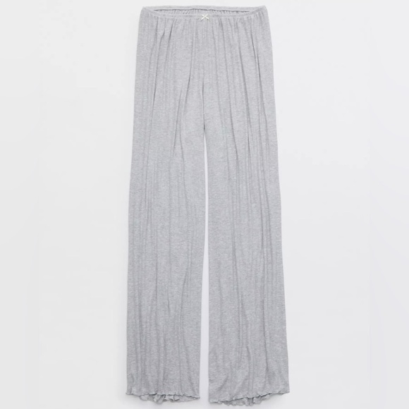 Aerie Real Soft Rib Trouser PJ - Picture 3 of 3
